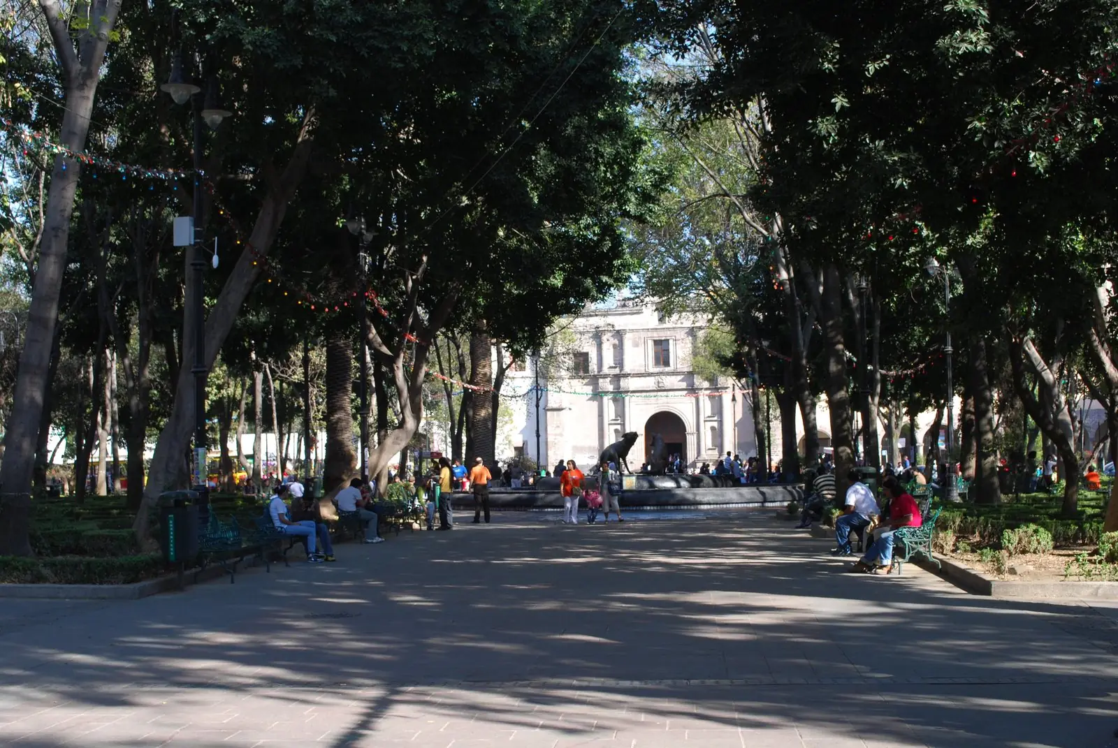 Jardín Centenario y San Juan Bautista, Ciudad de México