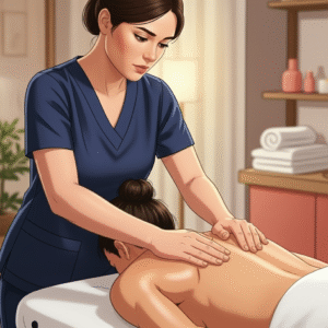 Decontracting massage