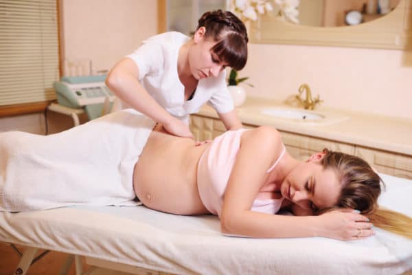 Home call prenatal massage.