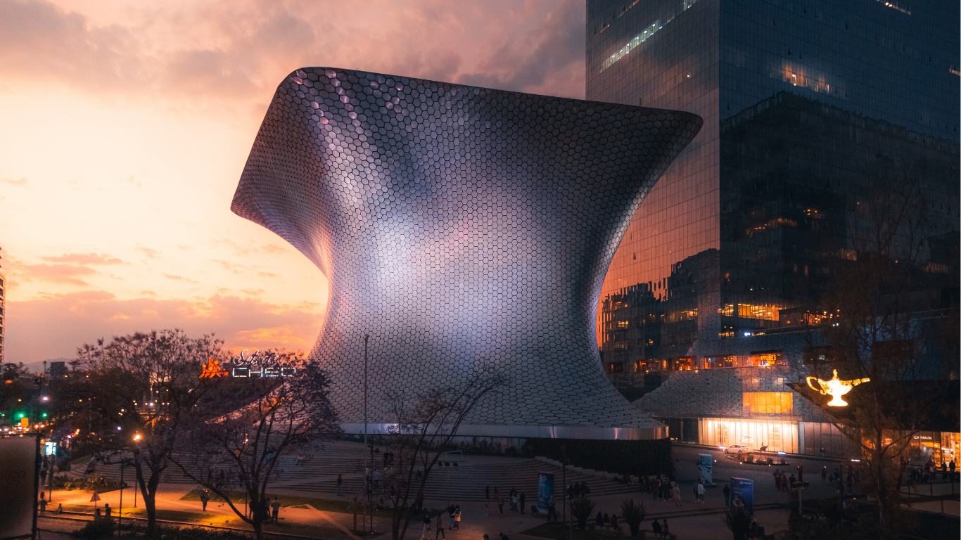 Mobile Massage in Mexico City 12 Museo Soumaya and Plaza Carso in Polanco, Mexico City
