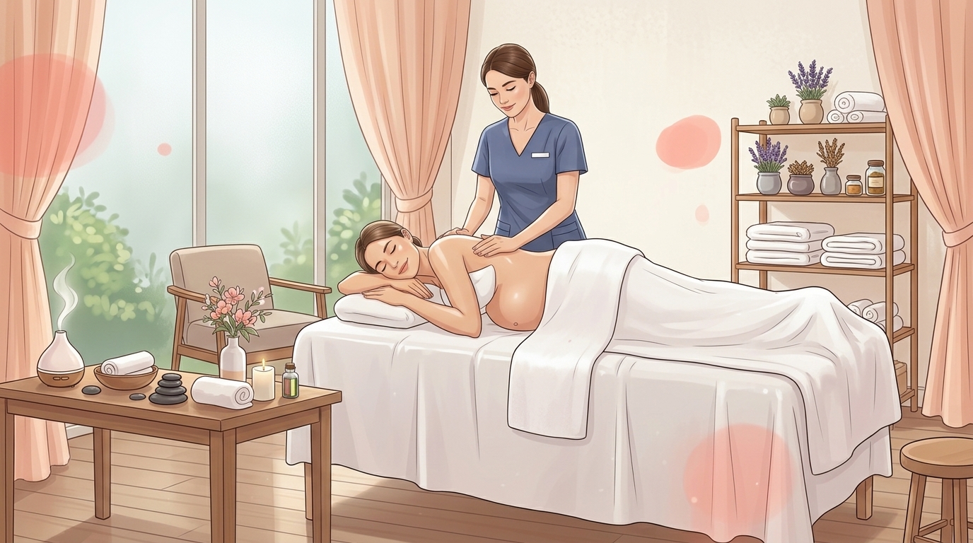 Masajes Prenatales a domicilio