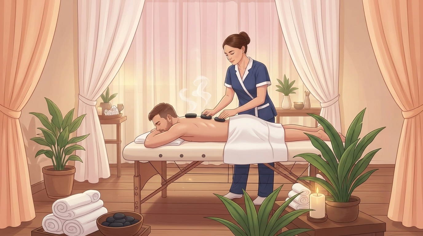 Hot Stone Massages at home